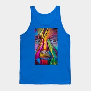 Painted Face Tank Top